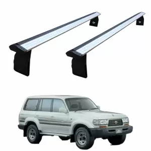 Toyota Land Cruiser VX 80 Oluklu Tavan Ara Atkısı Taşıyıcı Bar Paw Pro 5 Gri