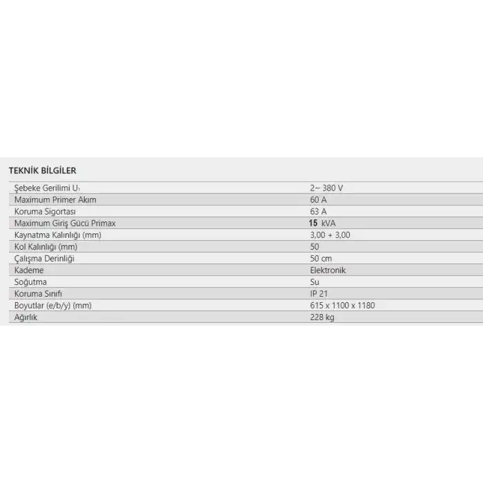 Demiriz DP 15 E Pedallı Elektronik Punta Kaynak Makinesi