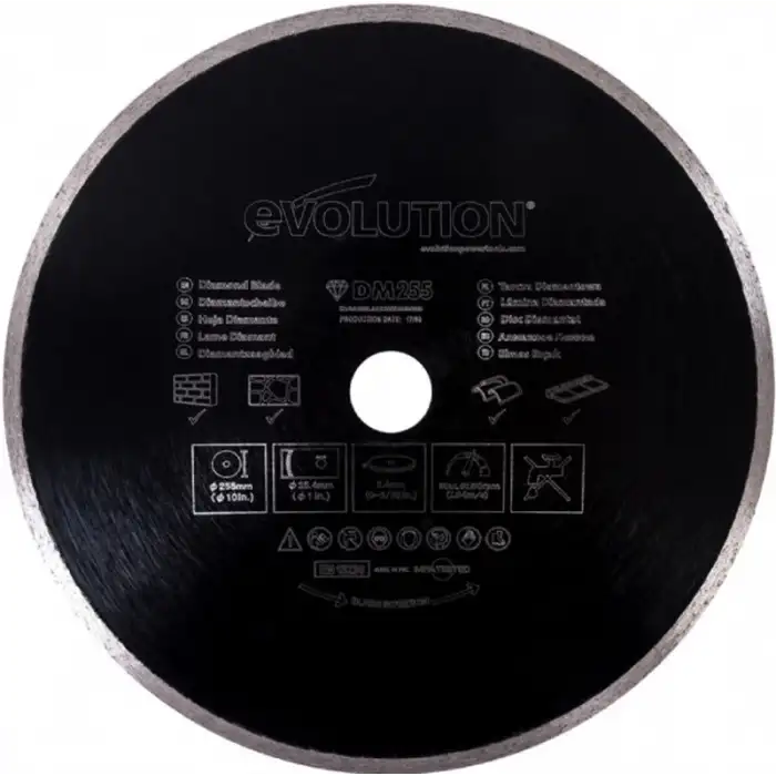 Evolution RAGE3 255mm Taş Kesici Elmas Disk