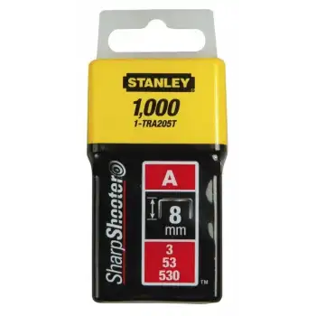 Stanley 1-TRA209T Hafif Hizmet Tipi Zımba Tel Setleri 14 mm (1000 Adet)