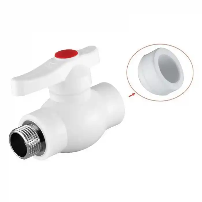 20x½” Dış Dişli PPRC Plastik Küresel Vana