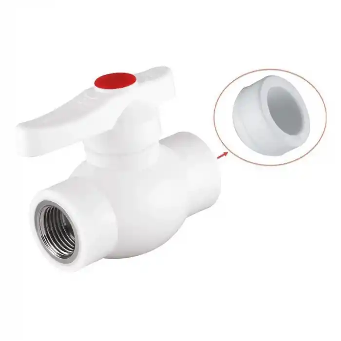 32x1 İç Dişli PPRC Plastik Küresel Vana