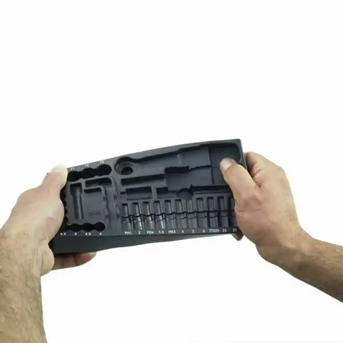 Proxxon 23020 ¼ ve ½ Cırcır Kollu 27 Parçalı Lokma Takımı