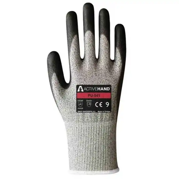 Activehand PU 541 Poliüretan Kaplı Kesime Dirençli İş Eldiveni No:10