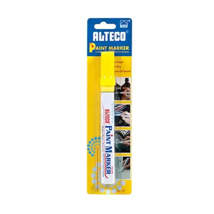 Alteco Sarı Renkli Paint Marker