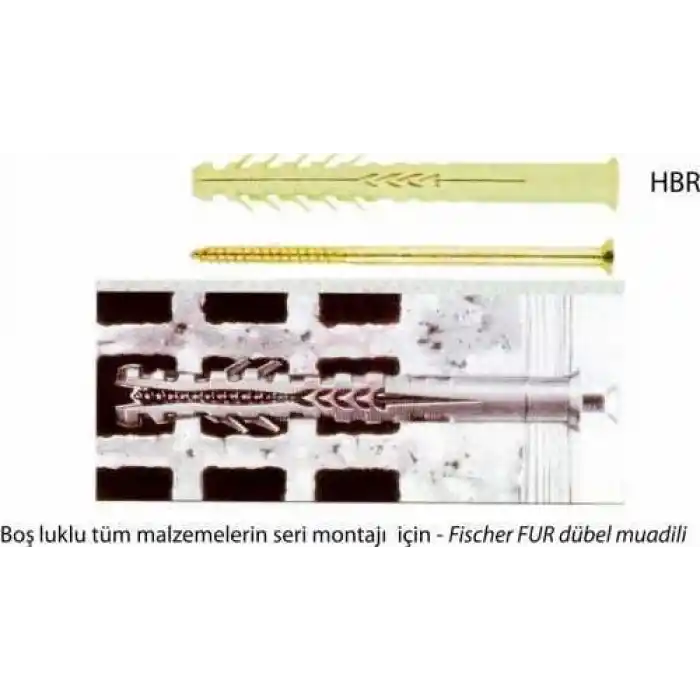 Apolo Mea 500208 Dübel HBR 8 - 80 SP
