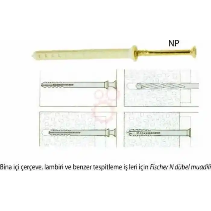 Apolo Mea 501509 Dübel NP 8 x 60