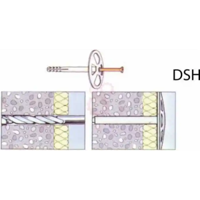 Apolo Mea 502650 Montaloma Dübeli DSH 8-100​​​​​​​