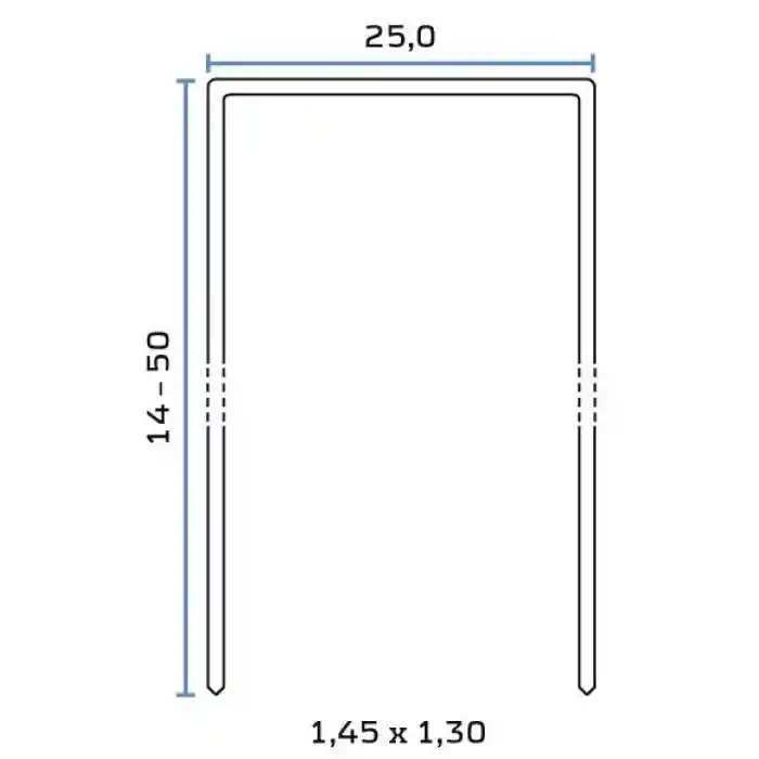 Bea 140/25 25mm Döşeme Zımba Teli