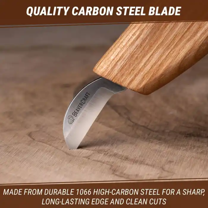 BeaverCraft C6 Chip Carving Çip Oyma Bıçağı