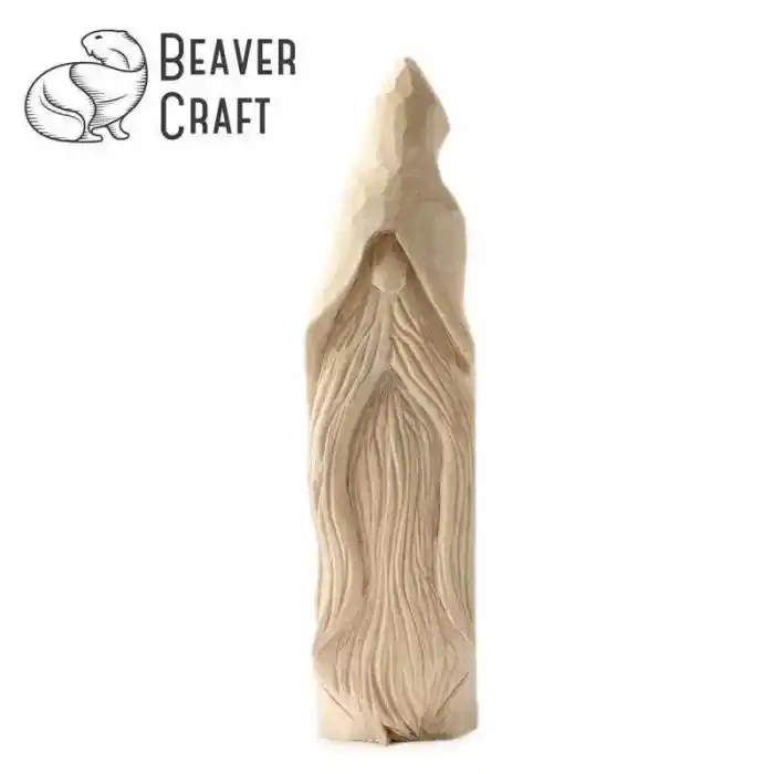BeaverCraft DIY03 Ahşap Sihirbaz Figürü Oyma Hobi Seti