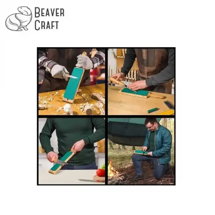 BeaverCraft LS1P1 Bileme ve Kılağı Alma Kılavuzu Seti 2 Parça