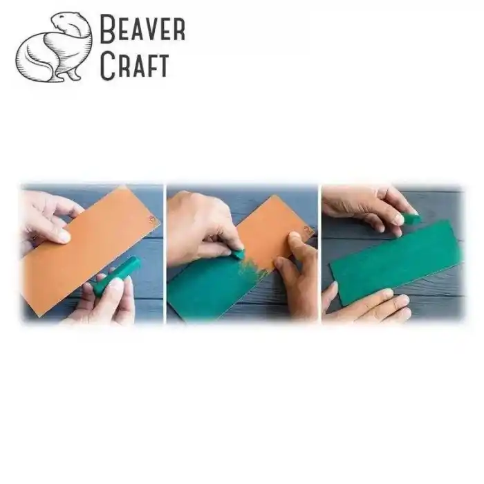 BeaverCraft LS2P11 Deri Bileme Kayışı ve Parlatma Macunu Seti 3 Parça