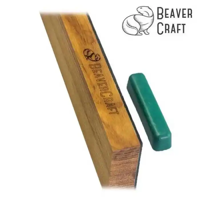 BeaverCraft LS4CP1 Bileme ve Kılağı Alma Kılavuzu ve Parlatma Macunu Seti 2 Parça