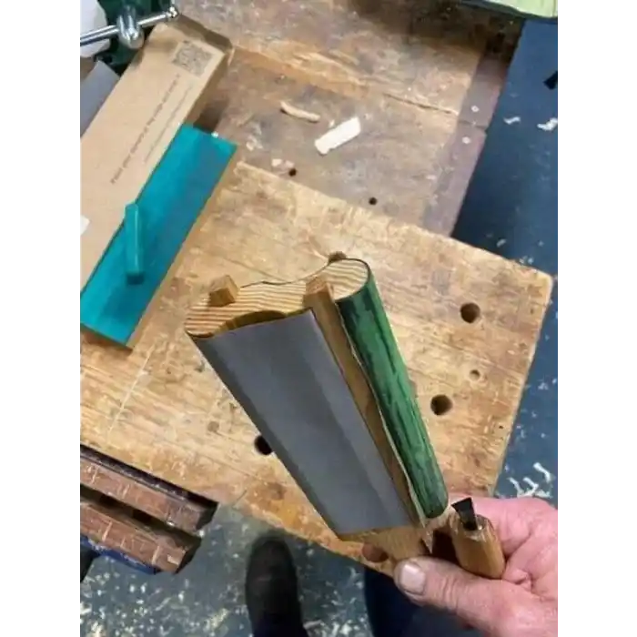 BeaverCraft LS5P1 Kanca Bıçaklar ve Bükülmüş Iskarpelalar için Bileme ve Kılağı Alma Kılavuzu Seti 4 Parça