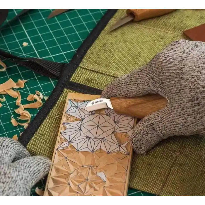 BeaverCraft S15 Çip Oyma ve Yontma Bıçağı Seti 6 Parça