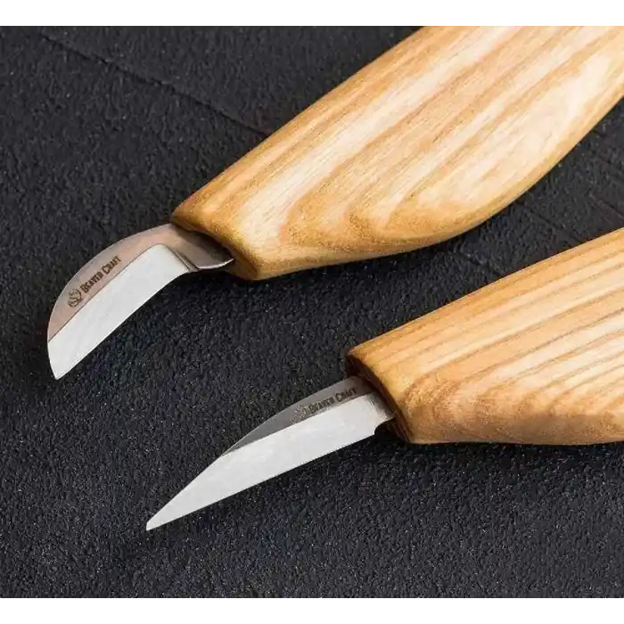 BeaverCraft S16 Çip Oyma ve Yontma Bıçağı Seti 7 Parça
