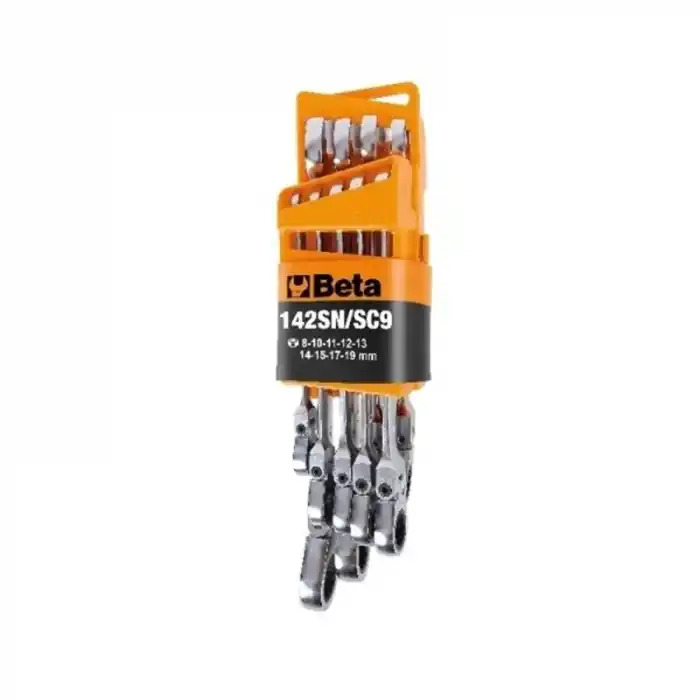 Beta 001420259 142SN/SC9 9 Parça Mafsallı Cırcır Anahtar Takımı