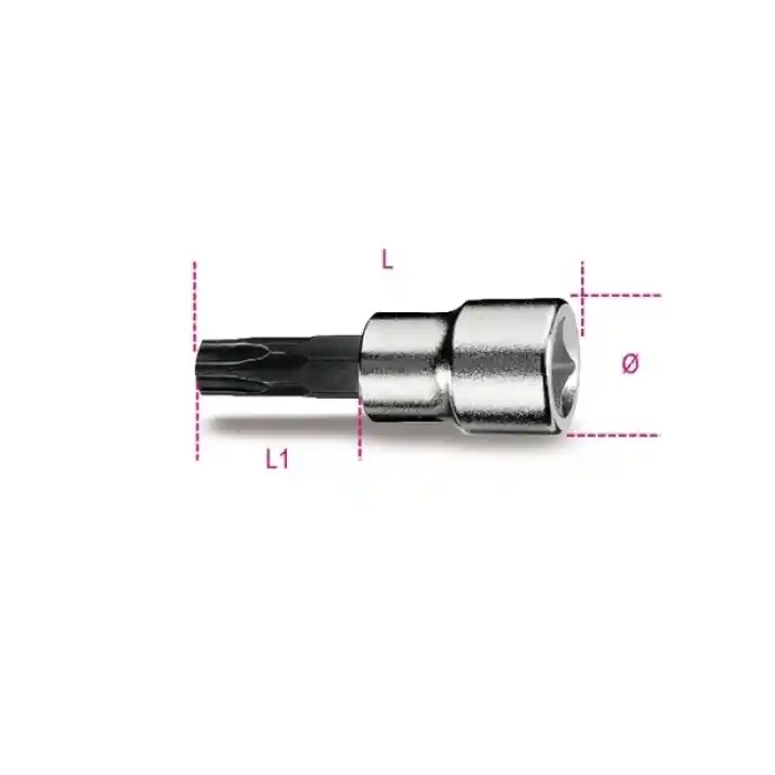 Beta 009100550 910PT 50 Beşköşe Torx Lokma