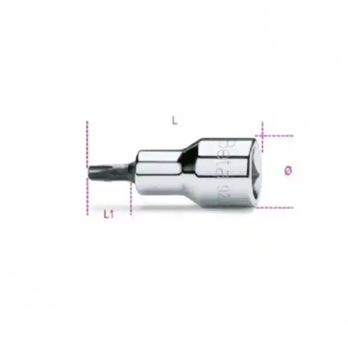 Beta 009200531 920TX-L T25L 1/2 Torx Uzun Alyan Lokma