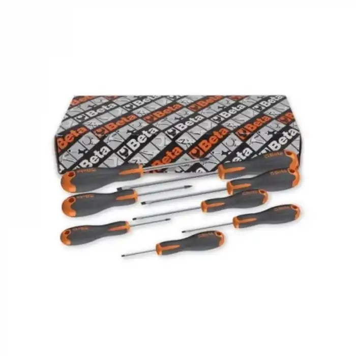 Beta 012031009 1203E/S8 8li Düz ve Yıldız Tornavida Takımı