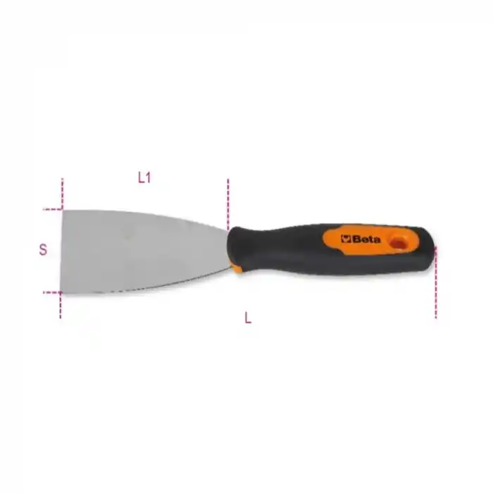 Beta 017300100 Universal Paslanmaz Çelik Spatula 1730 100