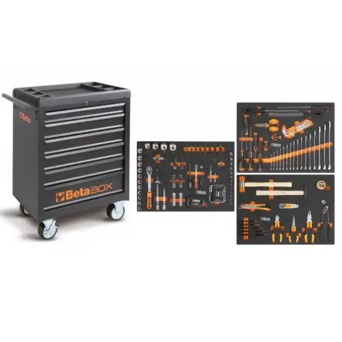 Beta BW C04BOX-A VU Dolu Takım Arabası 196 Parça