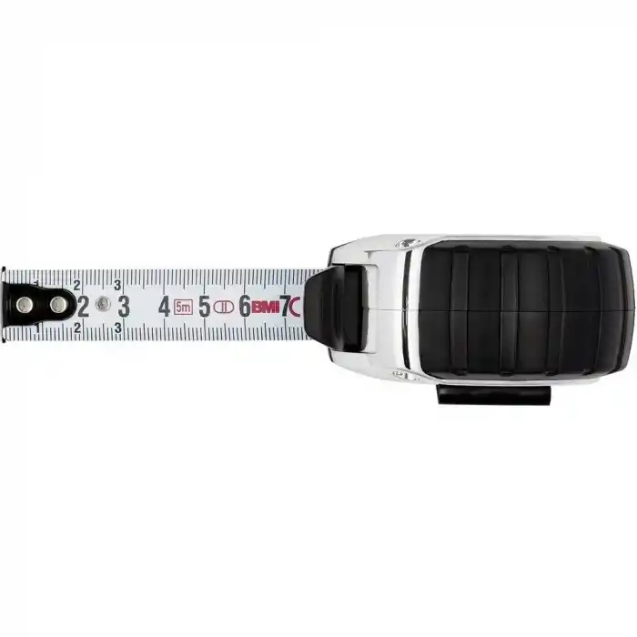 BMI 475541 Two Comp Krom Çelik Şerit Metre 5mx19mm