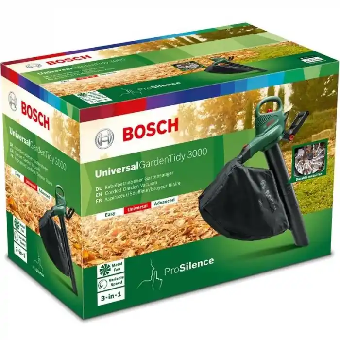 Bosch UniversalGardenTidy Yaprak Toplama ve Üfleme Makinesi