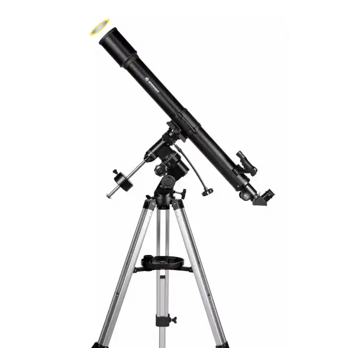 Bresser Lyra 70/900 EQ3 Telescope with solar filter