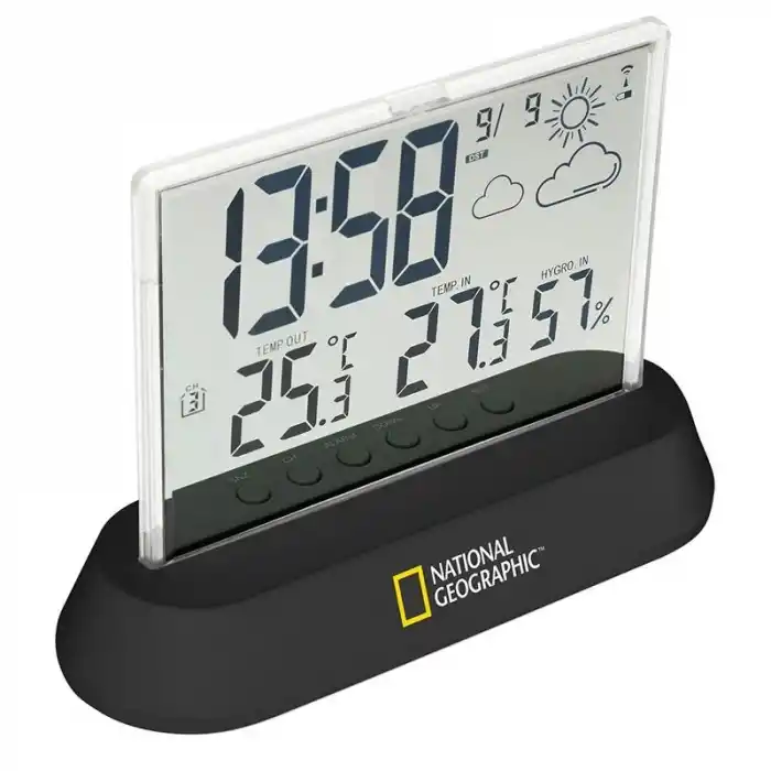 Bresser National Geographic Şeffaf Meteoroloji İstasyonu