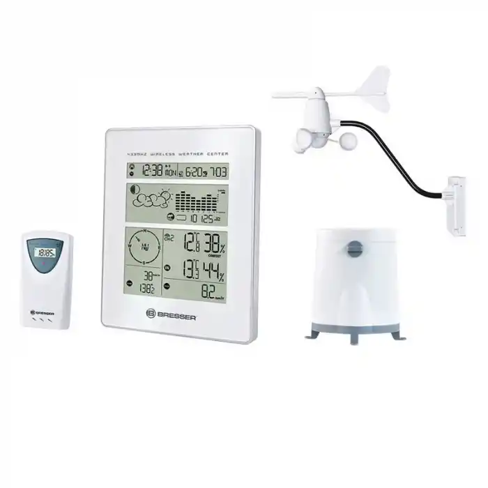 Bresser RC Beyaz Meteoroloji İstasyonu