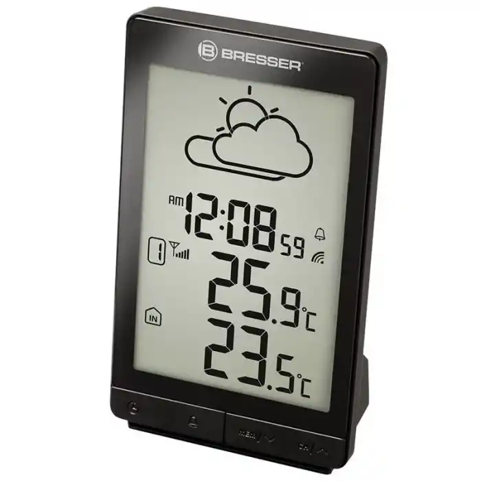 Bresser TemeoTrend STX RC Siyah Meteoroloji İstasyonu