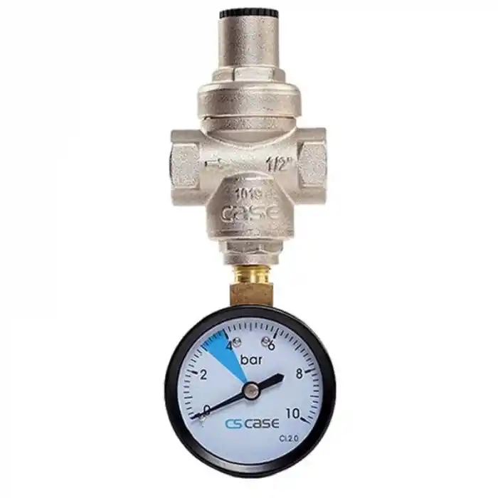 Case Minyon 3515 1/2 Manometreli Su Basınç Düşürücü