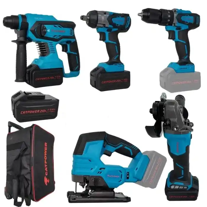 Catpower 4150 Profesyonel Akülü 5li Alet Seti