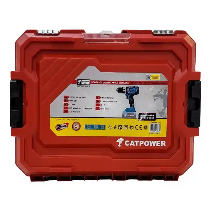Catpower 4210 Akülü Darbeli Matkap Vidalama