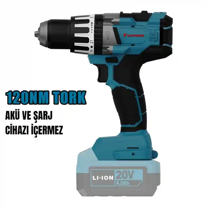 Catpower 4210 Solo Akülü Darbeli Matkap Vidalama