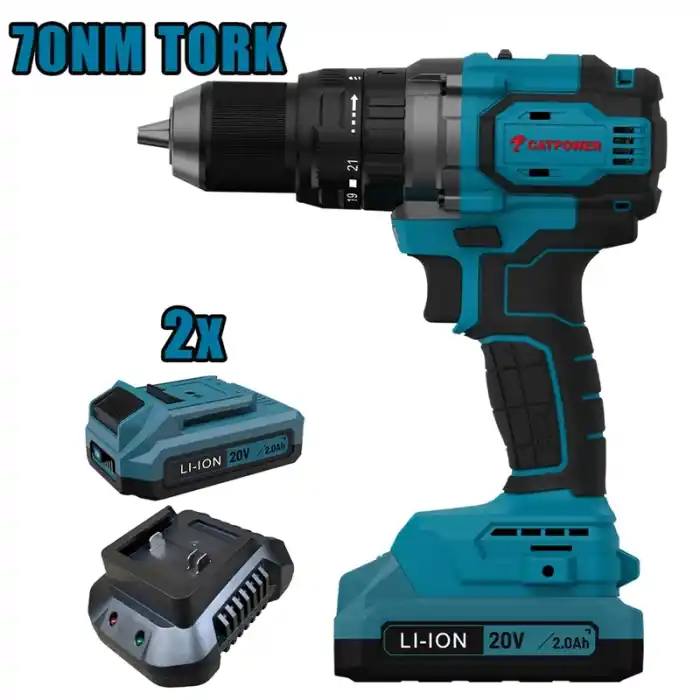 Catpower 4212 Akülü Darbeli Vidalama 