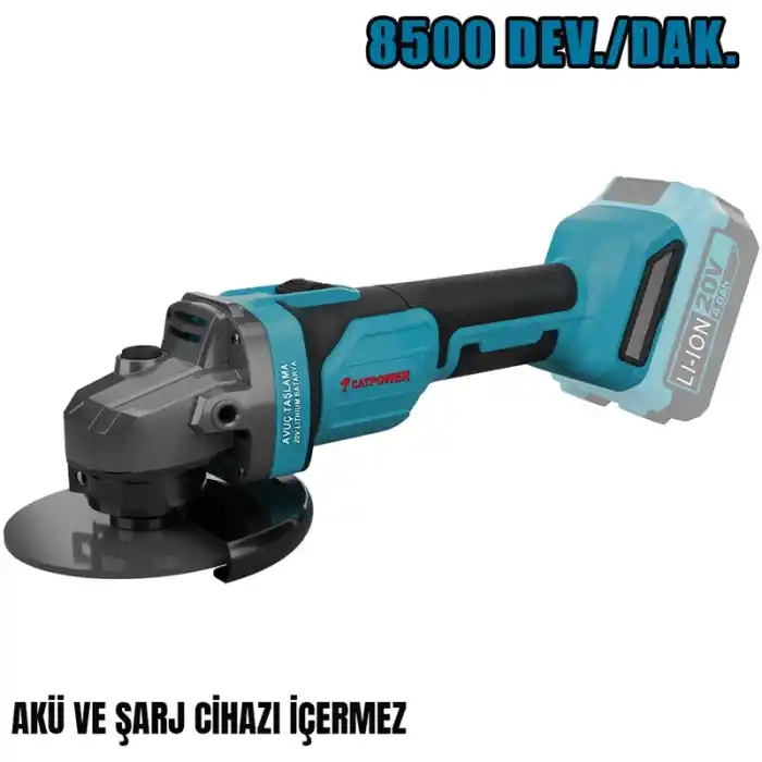 Catpower 4232 Solo Akülü Avuç Taşlama 125 mm