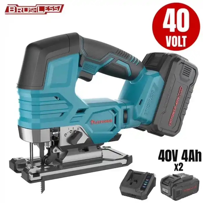 Catpower 4470 Akülü Dekupaj Testere 2x4.0Ah