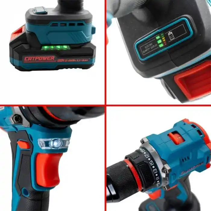 Catpower E1010 Akülü Vidalama 20 V 2.0 Amper