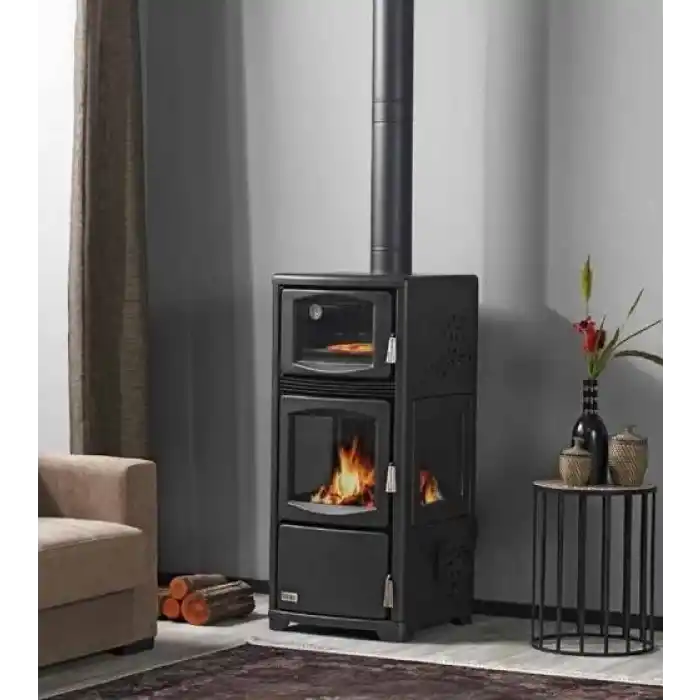 Daiwa DKS-19 Fırınlı Fanlı Şömineli Soba