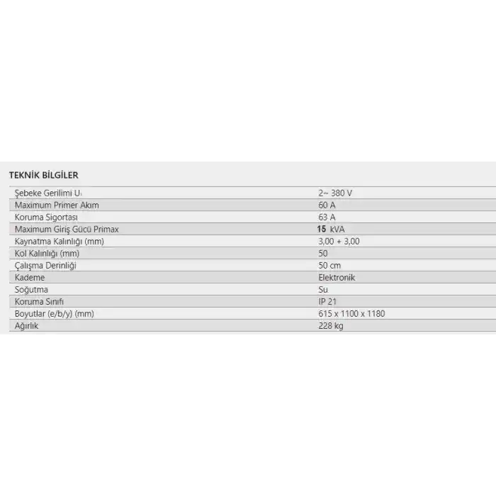 Demiriz DP 15 E Pedallı Elektronik Punta Kaynak Makinesi