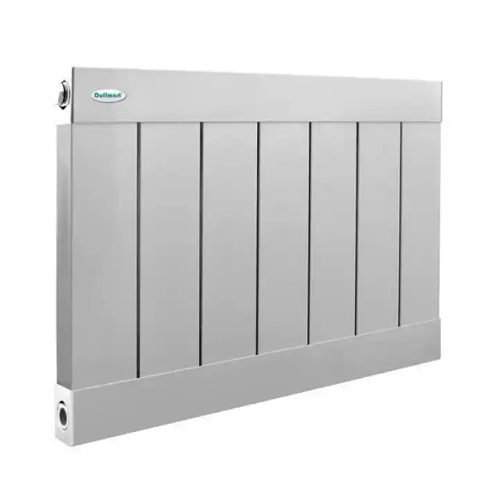 Duffmart Therma 90x220 cm Metalik Gri Alüminyum Radyatör