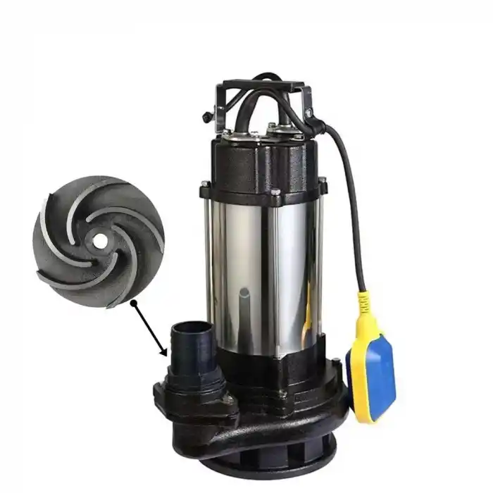 Duffmart V450F-B Pis Su Foseptik Parçalayıcılı Açık Fanlı Dalgıç Pompa