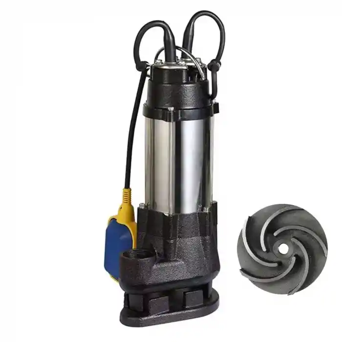 Duffmart V450F-C Pis Su Foseptik Parçalayıcılı Açık Fanlı Dalgıç Pompa