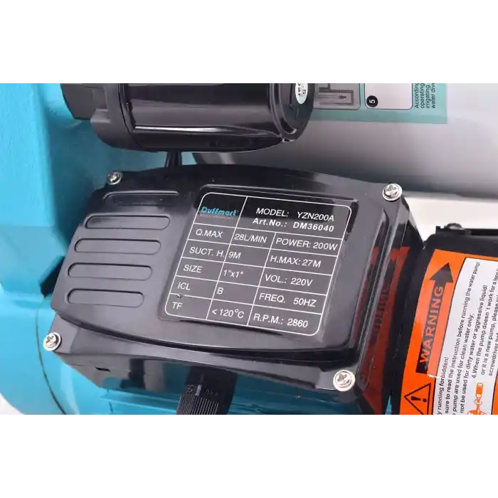 Duffmart YZN200A Otomatik Sıcak Soğuk Su Hidroforu