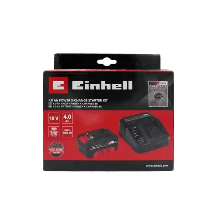 Einhell 18V 4,0Ah Pxc Starter Kit Akü ve Şarj Cihazı