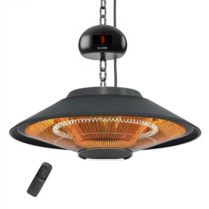 Elcon HF-2000 Elektrikli Tavan Tipi Sarkıtlı Infrared Isıtıcı 2000W