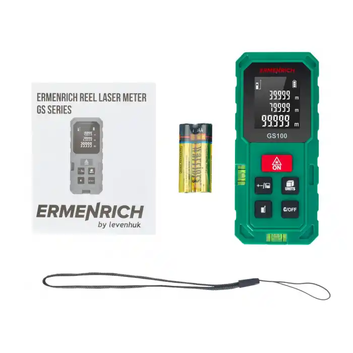 Ermenrich Reel PLUS GS100 Lazer Metre